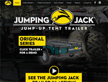 Tablet Screenshot of jumpingjacktrailers.com